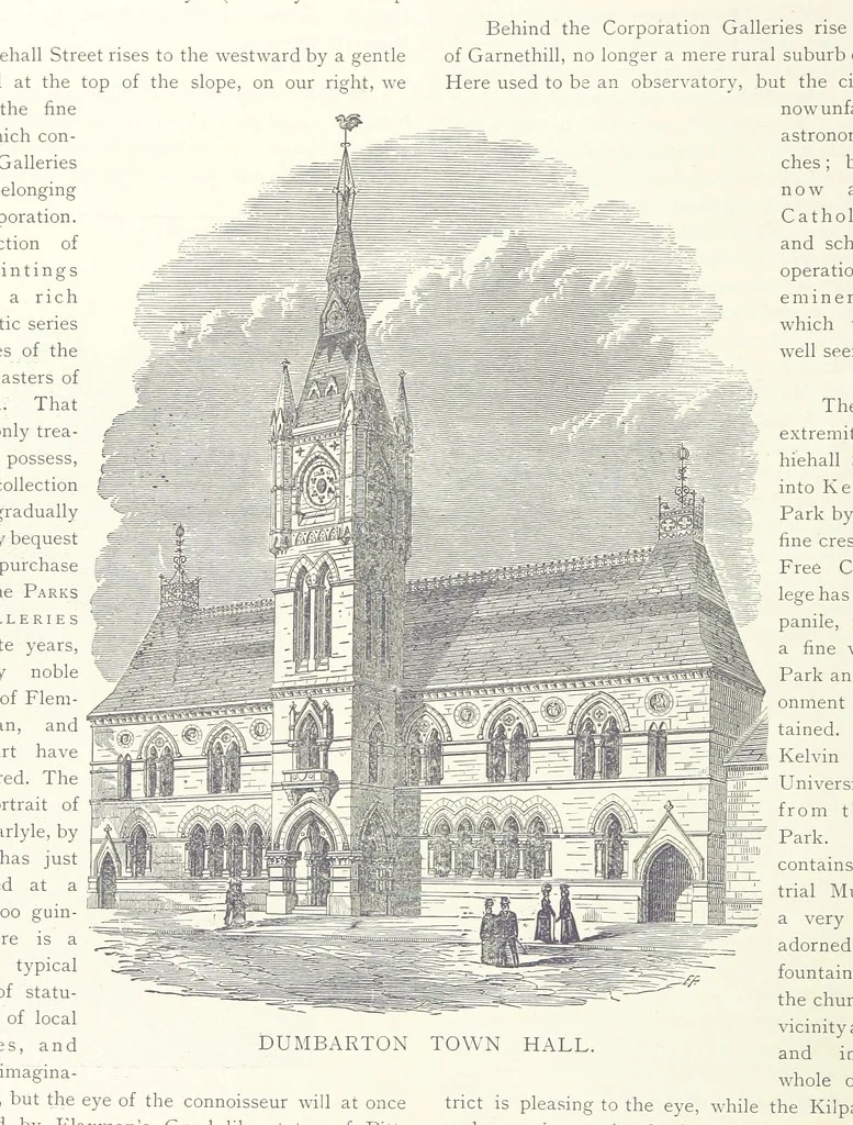 An illustration from Glasgow and it Environs. A literary, commercial and social review past and present ... With illustrated ... tour in the Highlands, 1891, leaf 44