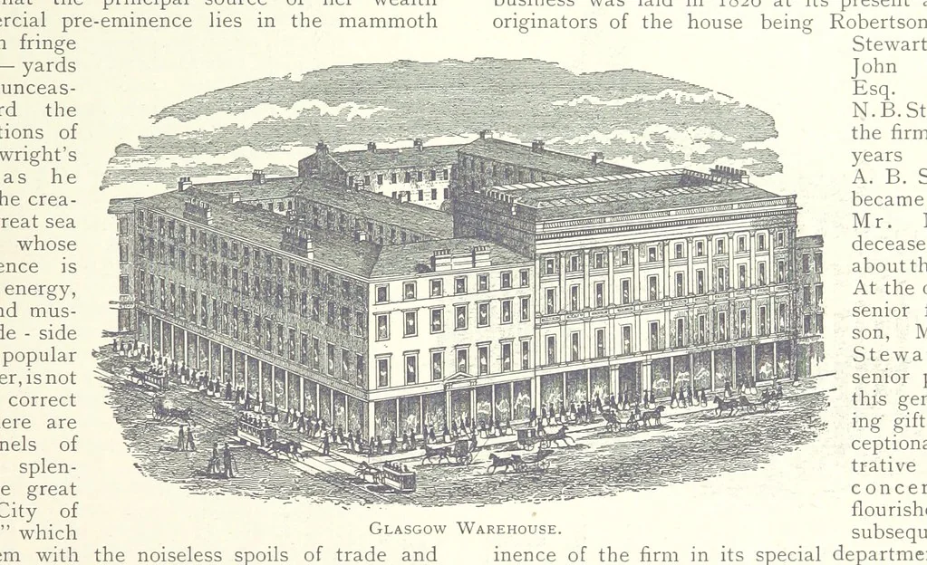 An illustration from Glasgow and it Environs. A literary, commercial and social review past and present ... With illustrated ... tour in the Highlands, 1891, leaf 53