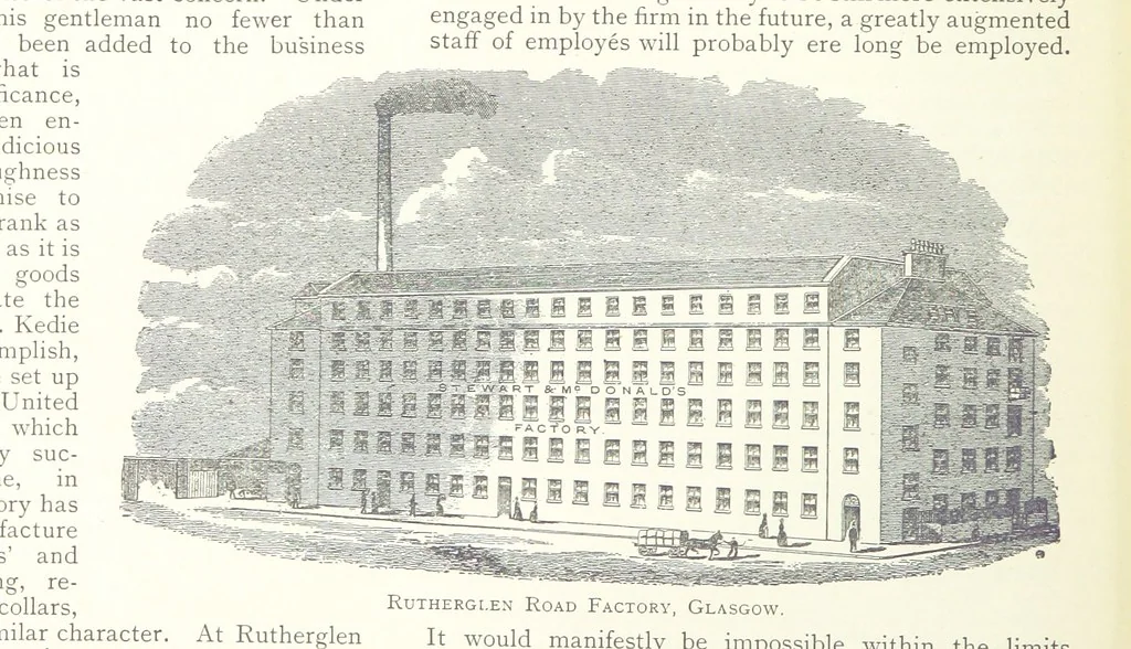 An illustration from Glasgow and it Environs. A literary, commercial and social review past and present ... With illustrated ... tour in the Highlands, 1891, leaf 54
