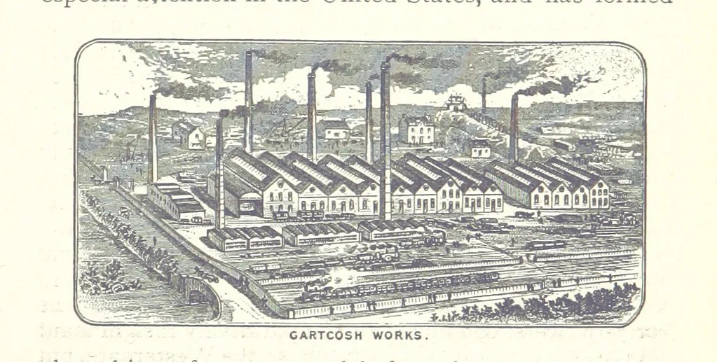 An illustration from Glasgow and it Environs. A literary, commercial and social review past and present ... With illustrated ... tour in the Highlands, 1891, leaf 57