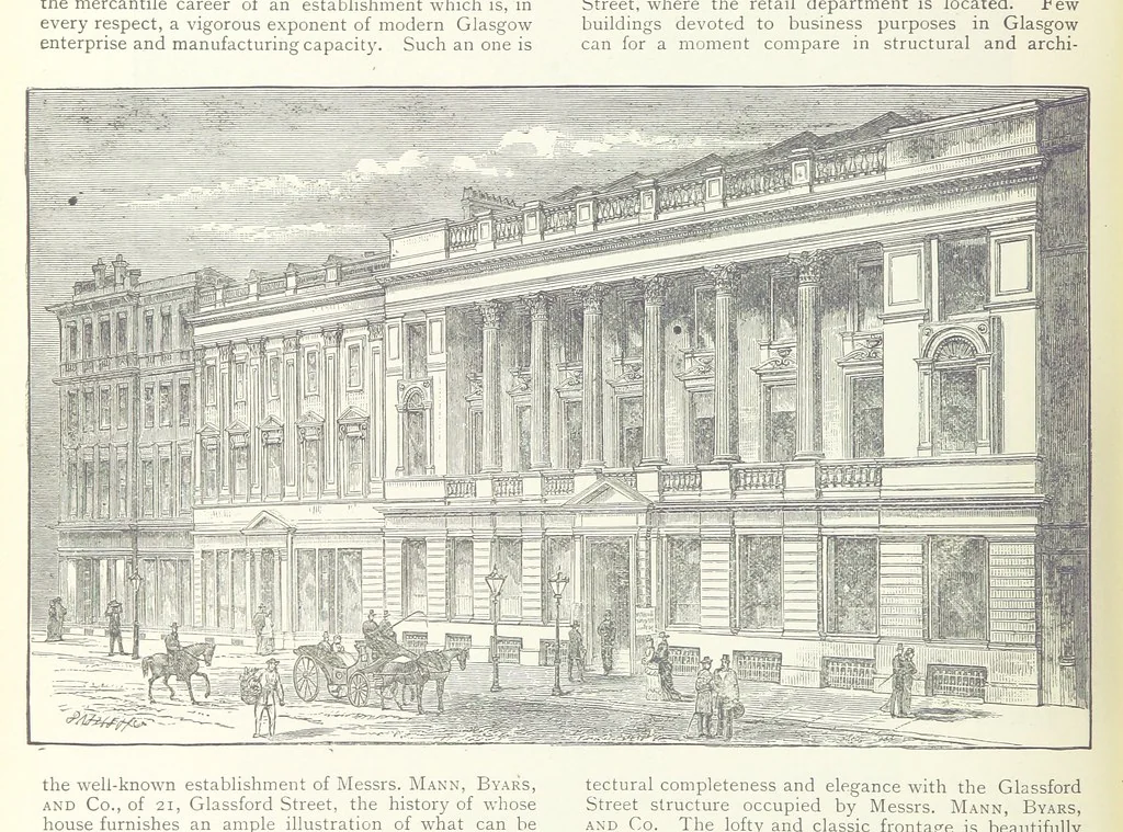 An illustration from Glasgow and it Environs. A literary, commercial and social review past and present ... With illustrated ... tour in the Highlands, 1891, leaf 66