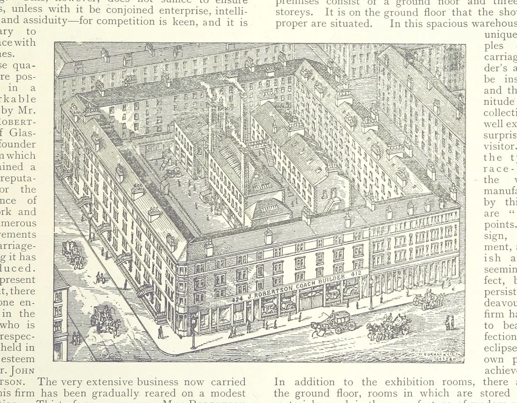 An illustration from Glasgow and it Environs. A literary, commercial and social review past and present ... With illustrated ... tour in the Highlands, 1891, leaf 69