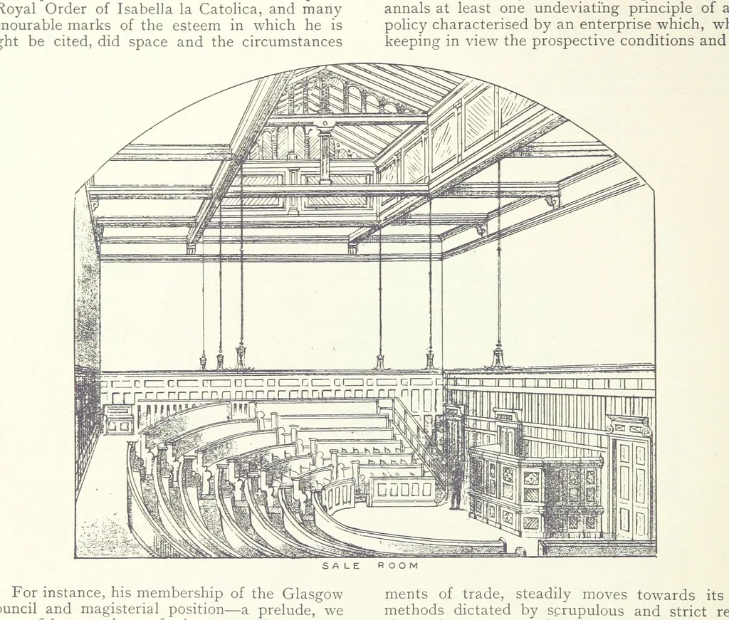An illustration from Glasgow and it Environs. A literary, commercial and social review past and present ... With illustrated ... tour in the Highlands, 1891, leaf 74
