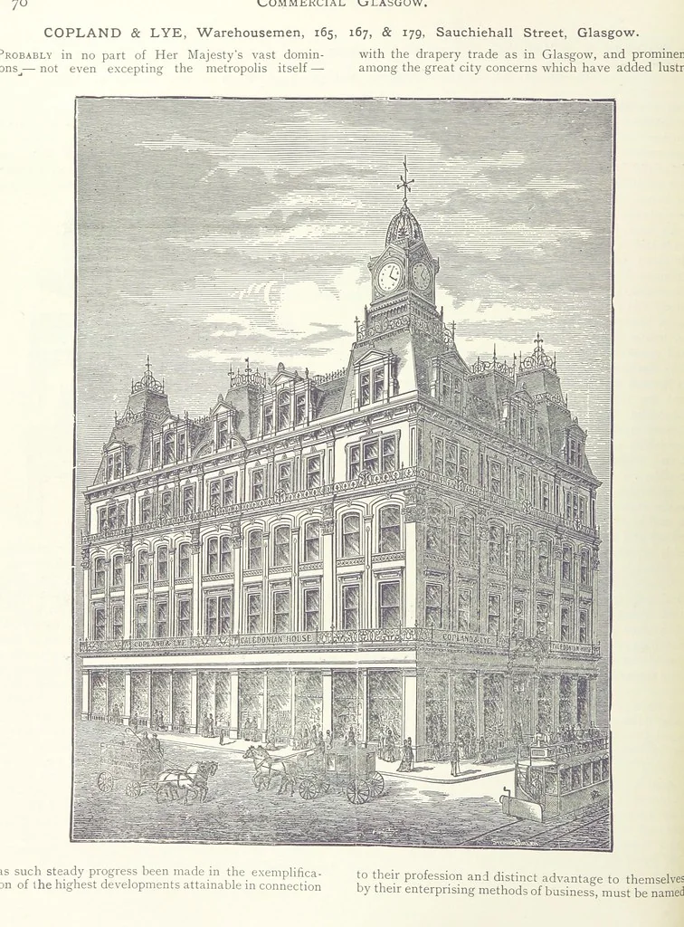 An illustration from Glasgow and it Environs. A literary, commercial and social review past and present ... With illustrated ... tour in the Highlands, 1891, leaf 76