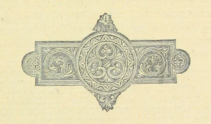 An illustration from Kingsthorpiana; or, Researches in a Church Chest. Being a calendar of old documents now existing in the church chest of Kingsthorpe, near Northampton, with a selection of the MSS., printed in full, and extracts from others. Edited by J. H. Glover, 1883, leaf 19