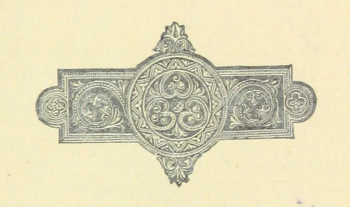 An illustration from Kingsthorpiana; or, Researches in a Church Chest. Being a calendar of old documents now existing in the church chest of Kingsthorpe, near Northampton, with a selection of the MSS., printed in full, and extracts from others. Edited by J. H. Glover, 1883, leaf 57