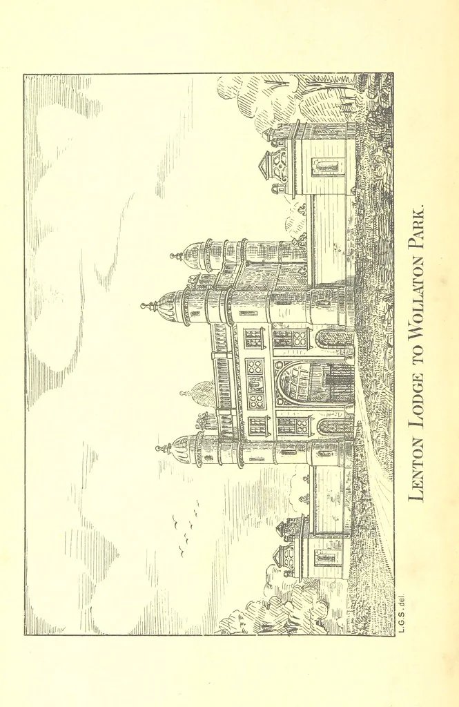 An illustration from The history of the parish and Priory of Lenton, in the county of Nottingham, 1884, leaf 10