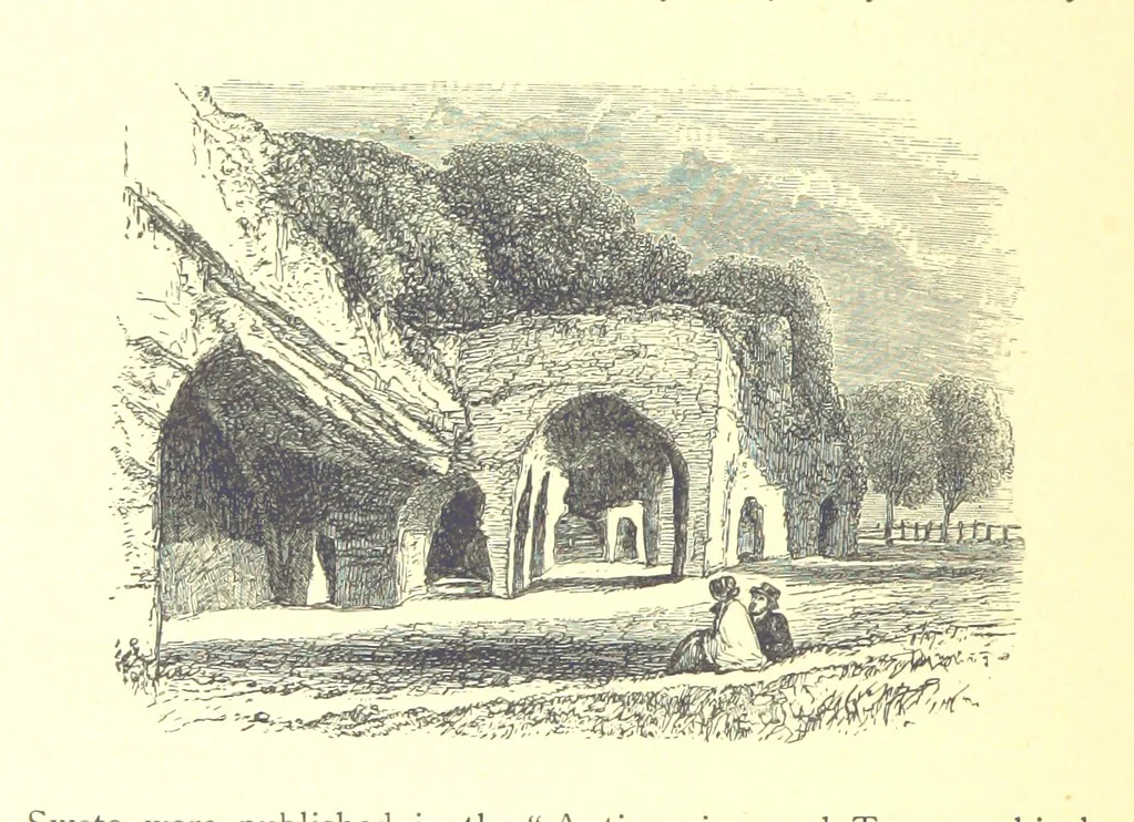 An illustration from The history of the parish and Priory of Lenton, in the county of Nottingham, 1884, leaf 192