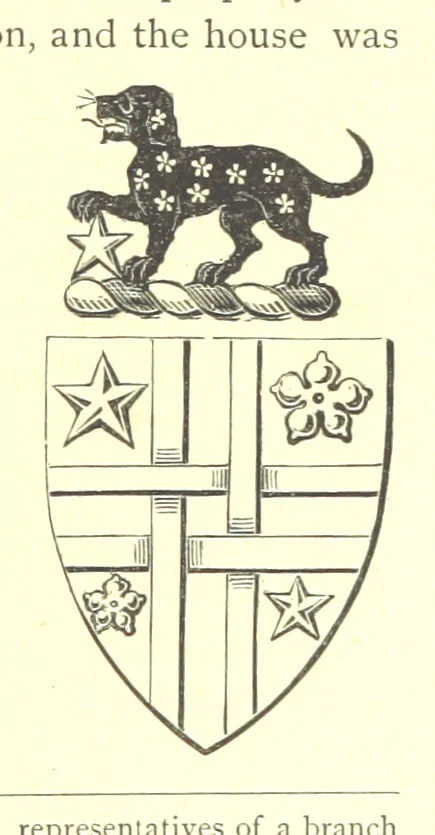 An illustration from The history of the parish and Priory of Lenton, in the county of Nottingham, 1884, leaf 233