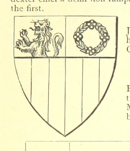 An illustration from The history of the parish and Priory of Lenton, in the county of Nottingham, 1884, leaf 243