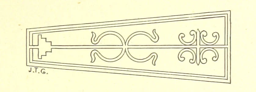 An illustration from The history of the parish and Priory of Lenton, in the county of Nottingham, 1884, leaf 263
