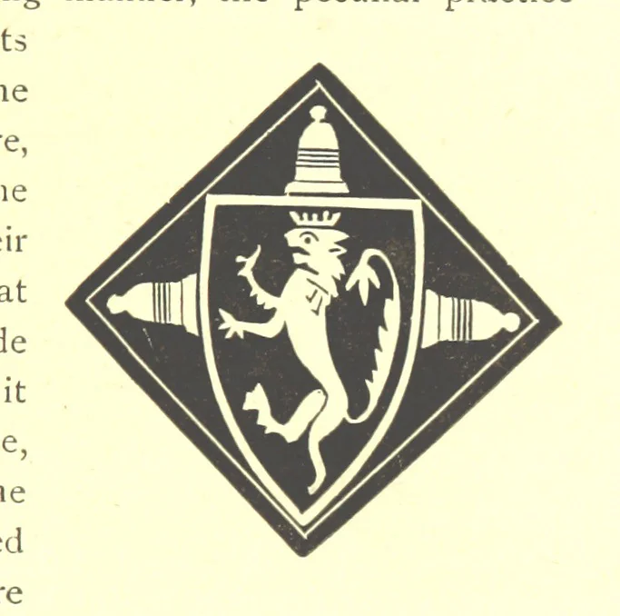 An illustration from The history of the parish and Priory of Lenton, in the county of Nottingham, 1884, leaf 265