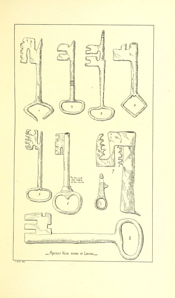 An illustration from The history of the parish and Priory of Lenton, in the county of Nottingham, 1884, leaf 271