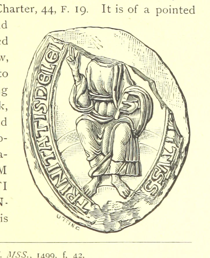 An illustration from The history of the parish and Priory of Lenton, in the county of Nottingham, 1884, leaf 273