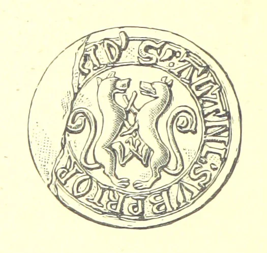 An illustration from The history of the parish and Priory of Lenton, in the county of Nottingham, 1884, leaf 274
