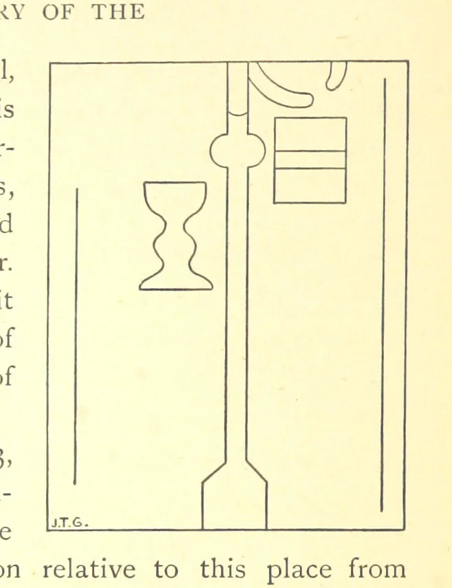 An illustration from The history of the parish and Priory of Lenton, in the county of Nottingham, 1884, leaf 298