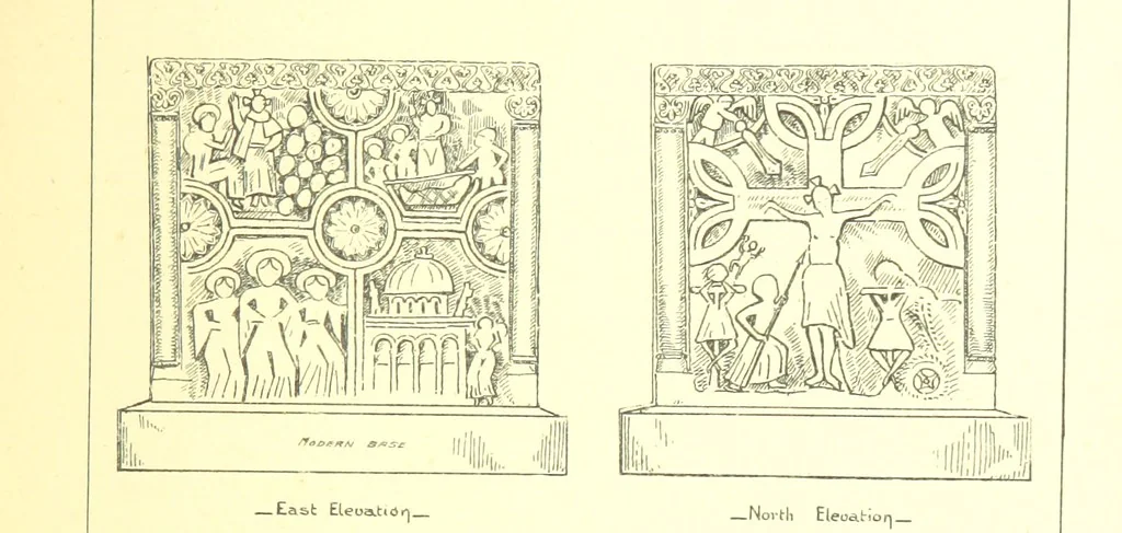 An illustration from The history of the parish and Priory of Lenton, in the county of Nottingham, 1884, leaf 313