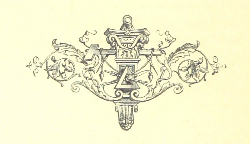 An illustration from The history of the parish and Priory of Lenton, in the county of Nottingham, 1884, leaf 346