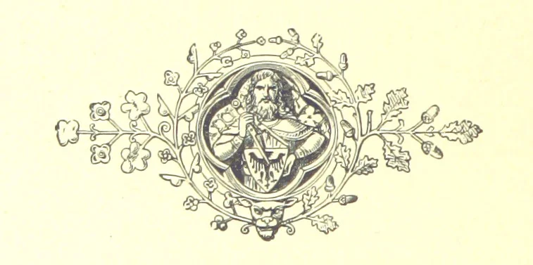 An illustration from The history of the parish and Priory of Lenton, in the county of Nottingham, 1884, leaf 398