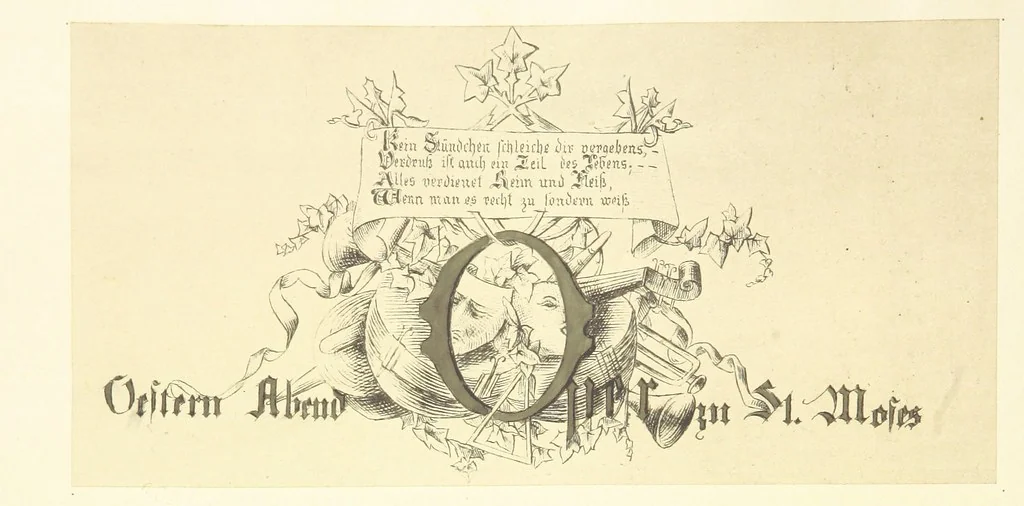 An illustration from Goethe's Italienische Reise. Mit 318 Illustrationen ... von J. von Kahle. Eingeleitet von ... H. Düntzer, 1885, leaf 104