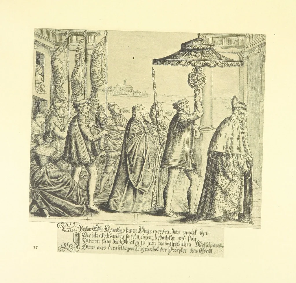 An illustration from Goethe's Italienische Reise. Mit 318 Illustrationen ... von J. von Kahle. Eingeleitet von ... H. Düntzer, 1885, leaf 113