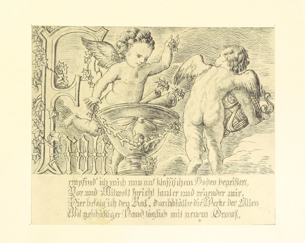 An illustration from Goethe's Italienische Reise. Mit 318 Illustrationen ... von J. von Kahle. Eingeleitet von ... H. Düntzer, 1885, leaf 125