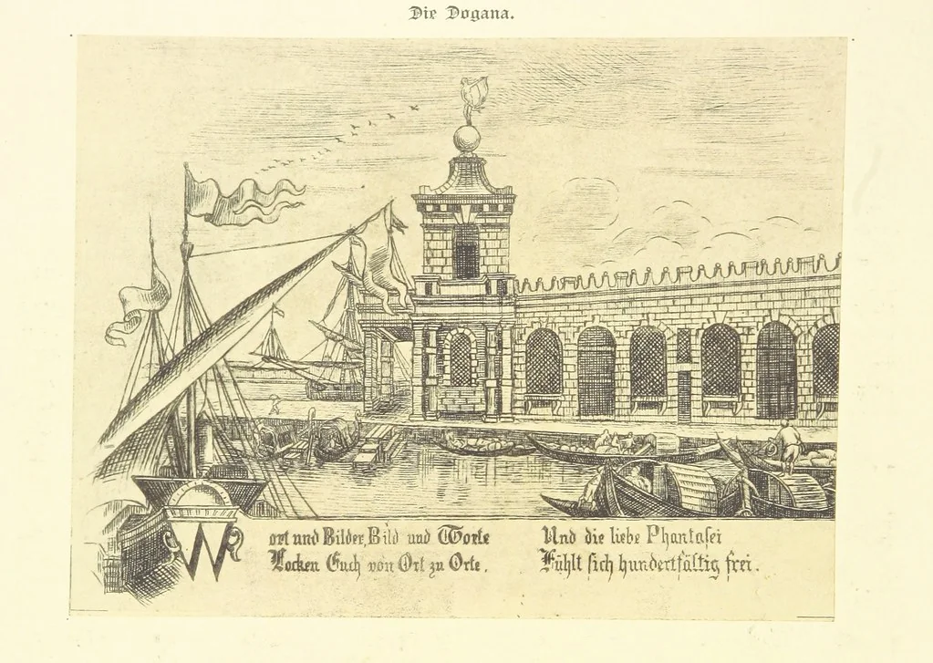An illustration from Goethe's Italienische Reise. Mit 318 Illustrationen ... von J. von Kahle. Eingeleitet von ... H. Düntzer, 1885, leaf 126