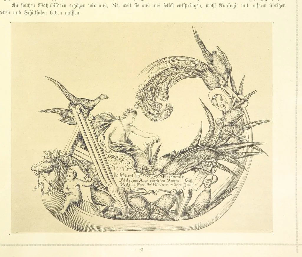 An illustration from Goethe's Italienische Reise. Mit 318 Illustrationen ... von J. von Kahle. Eingeleitet von ... H. Düntzer, 1885, leaf 133