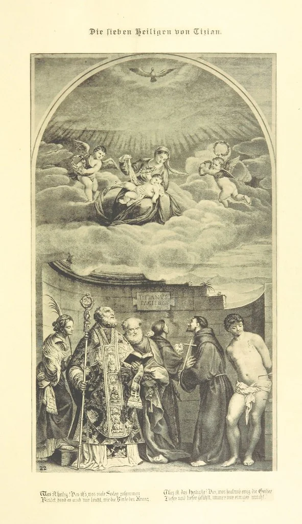 An illustration from Goethe's Italienische Reise. Mit 318 Illustrationen ... von J. von Kahle. Eingeleitet von ... H. Düntzer, 1885, leaf 149
