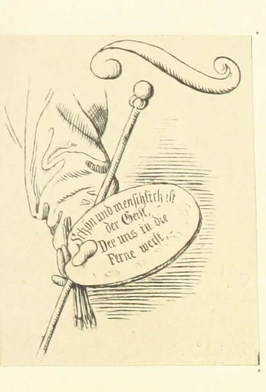 An illustration from Goethe's Italienische Reise. Mit 318 Illustrationen ... von J. von Kahle. Eingeleitet von ... H. Düntzer, 1885, leaf 158