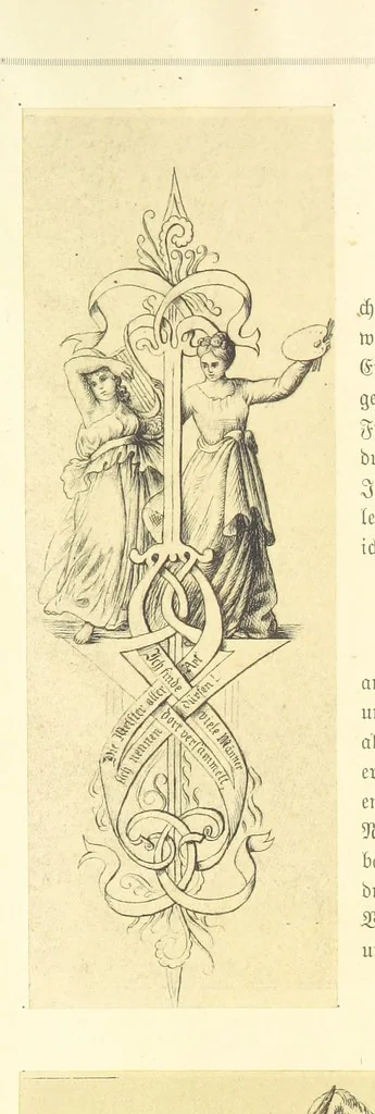 An illustration from Goethe's Italienische Reise. Mit 318 Illustrationen ... von J. von Kahle. Eingeleitet von ... H. Düntzer, 1885, leaf 159