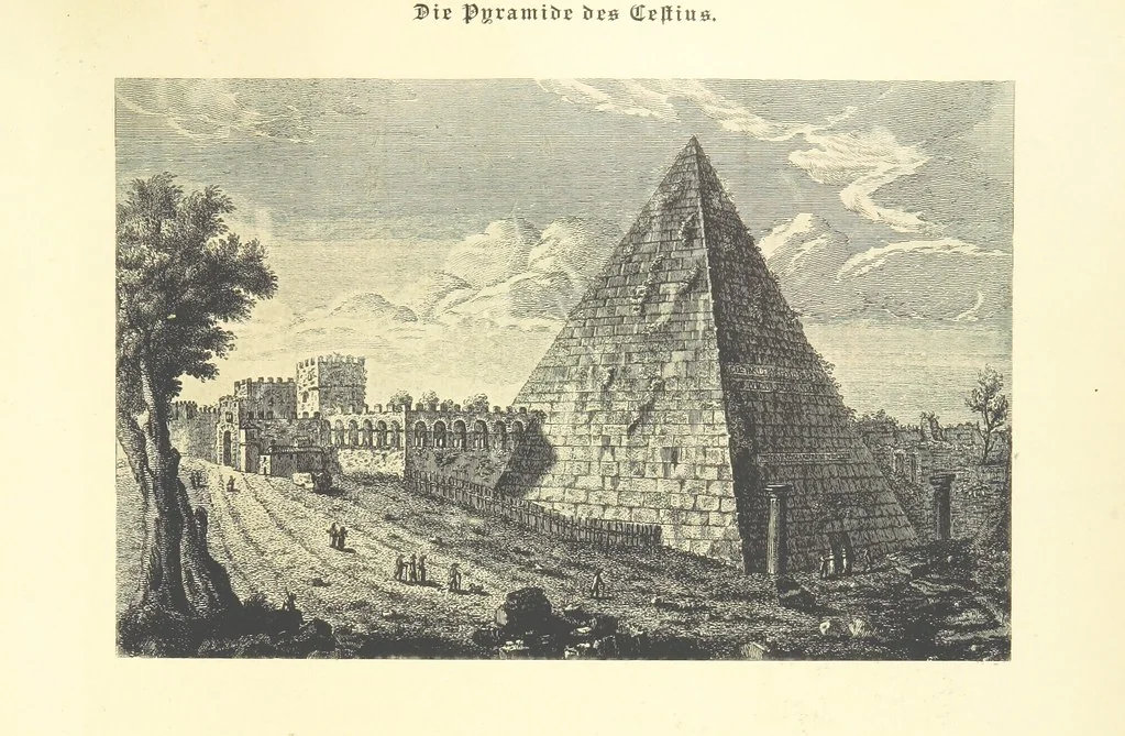 An illustration from Goethe's Italienische Reise. Mit 318 Illustrationen ... von J. von Kahle. Eingeleitet von ... H. Düntzer, 1885, leaf 161