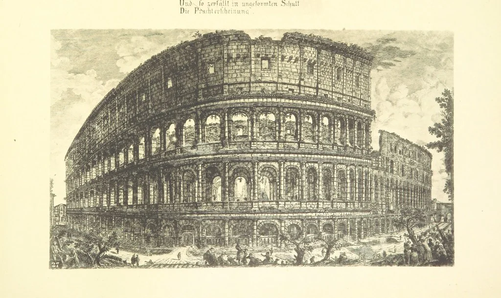 An illustration from Goethe's Italienische Reise. Mit 318 Illustrationen ... von J. von Kahle. Eingeleitet von ... H. Düntzer, 1885, leaf 165