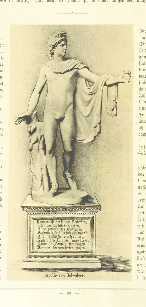 An illustration from Goethe's Italienische Reise. Mit 318 Illustrationen ... von J. von Kahle. Eingeleitet von ... H. Düntzer, 1885, leaf 184