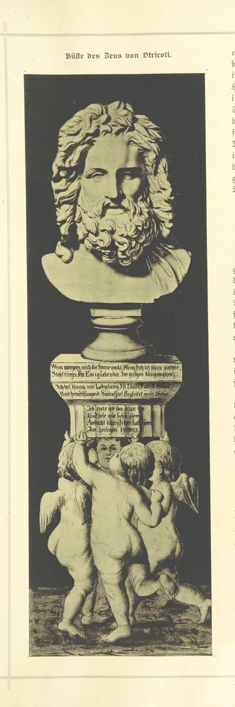 An illustration from Goethe's Italienische Reise. Mit 318 Illustrationen ... von J. von Kahle. Eingeleitet von ... H. Düntzer, 1885, leaf 185