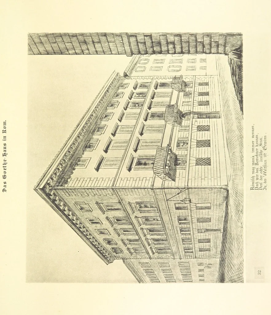 An illustration from Goethe's Italienische Reise. Mit 318 Illustrationen ... von J. von Kahle. Eingeleitet von ... H. Düntzer, 1885, leaf 189