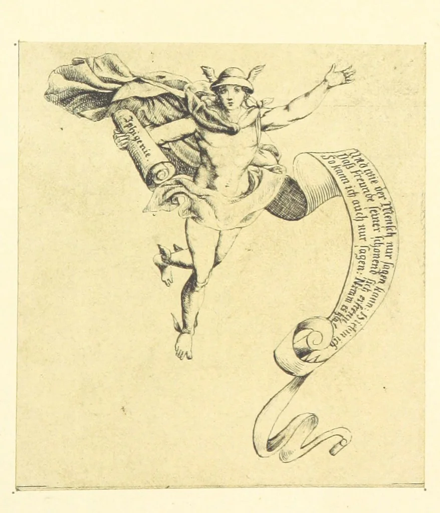 An illustration from Goethe's Italienische Reise. Mit 318 Illustrationen ... von J. von Kahle. Eingeleitet von ... H. Düntzer, 1885, leaf 197