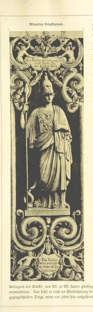 An illustration from Goethe's Italienische Reise. Mit 318 Illustrationen ... von J. von Kahle. Eingeleitet von ... H. Düntzer, 1885, leaf 199