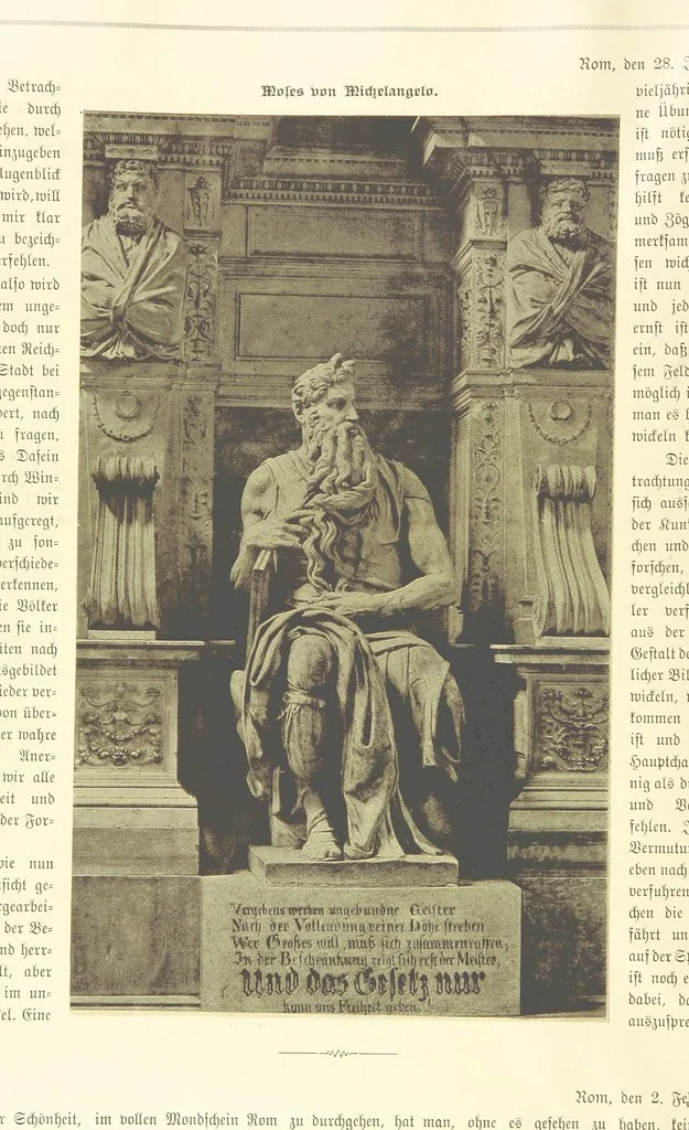 An illustration from Goethe's Italienische Reise. Mit 318 Illustrationen ... von J. von Kahle. Eingeleitet von ... H. Düntzer, 1885, leaf 206