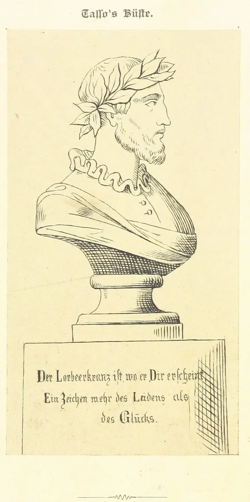 An illustration from Goethe's Italienische Reise. Mit 318 Illustrationen ... von J. von Kahle. Eingeleitet von ... H. Düntzer, 1885, leaf 210