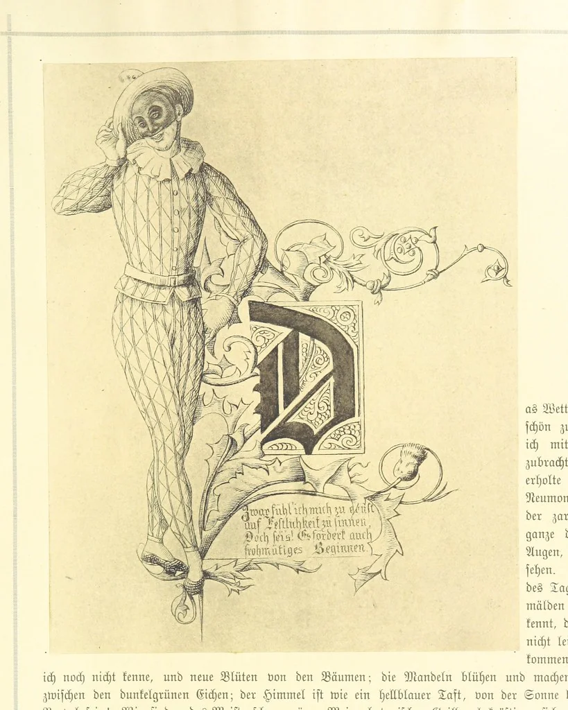An illustration from Goethe's Italienische Reise. Mit 318 Illustrationen ... von J. von Kahle. Eingeleitet von ... H. Düntzer, 1885, leaf 213