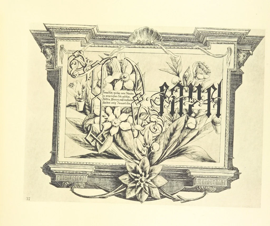 An illustration from Goethe's Italienische Reise. Mit 318 Illustrationen ... von J. von Kahle. Eingeleitet von ... H. Düntzer, 1885, leaf 219