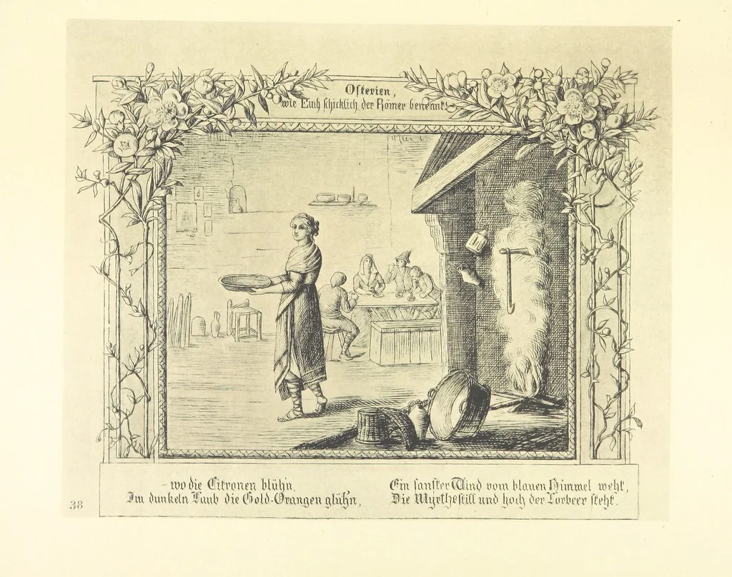 An illustration from Goethe's Italienische Reise. Mit 318 Illustrationen ... von J. von Kahle. Eingeleitet von ... H. Düntzer, 1885, leaf 223