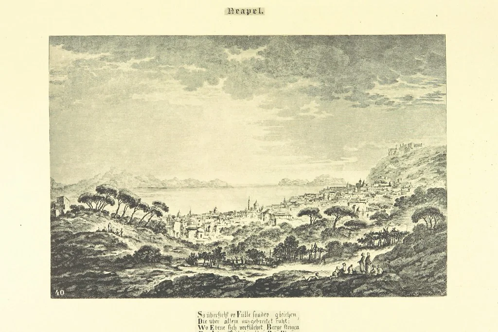 An illustration from Goethe's Italienische Reise. Mit 318 Illustrationen ... von J. von Kahle. Eingeleitet von ... H. Düntzer, 1885, leaf 229