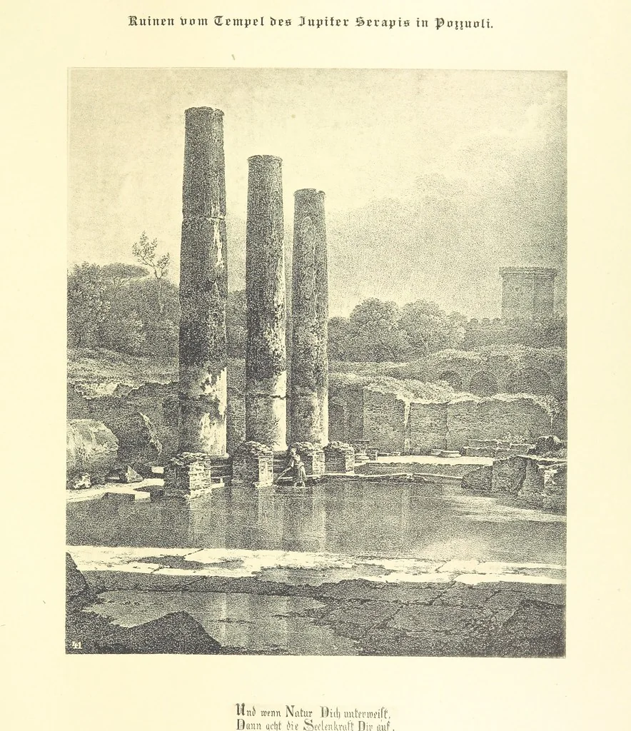An illustration from Goethe's Italienische Reise. Mit 318 Illustrationen ... von J. von Kahle. Eingeleitet von ... H. Düntzer, 1885, leaf 231