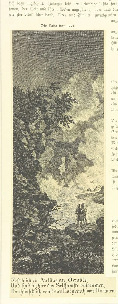 An illustration from Goethe's Italienische Reise. Mit 318 Illustrationen ... von J. von Kahle. Eingeleitet von ... H. Düntzer, 1885, leaf 234