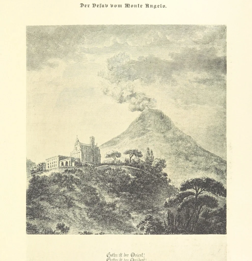 An illustration from Goethe's Italienische Reise. Mit 318 Illustrationen ... von J. von Kahle. Eingeleitet von ... H. Düntzer, 1885, leaf 235