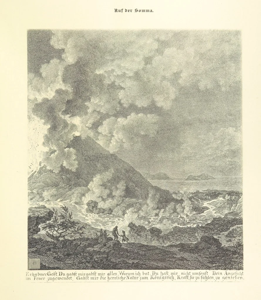 An illustration from Goethe's Italienische Reise. Mit 318 Illustrationen ... von J. von Kahle. Eingeleitet von ... H. Düntzer, 1885, leaf 239