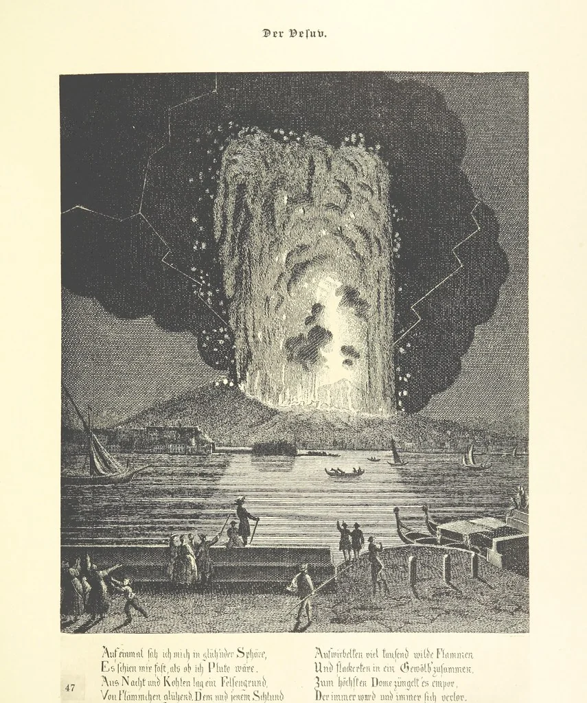 An illustration from Goethe's Italienische Reise. Mit 318 Illustrationen ... von J. von Kahle. Eingeleitet von ... H. Düntzer, 1885, leaf 261
