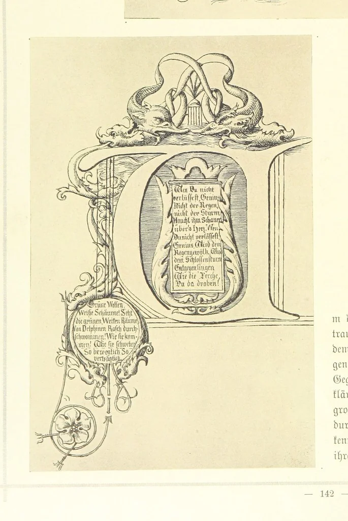 An illustration from Goethe's Italienische Reise. Mit 318 Illustrationen ... von J. von Kahle. Eingeleitet von ... H. Düntzer, 1885, leaf 276